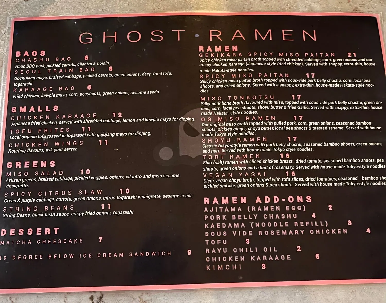 Menu 3