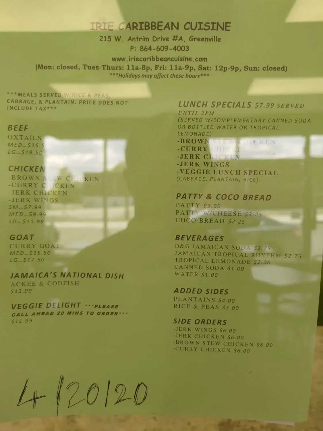 Menu 3