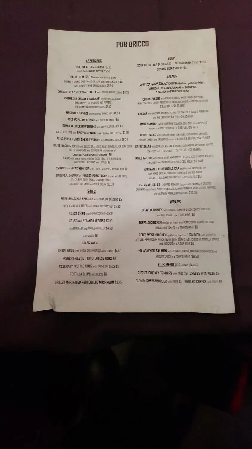 Menu 4