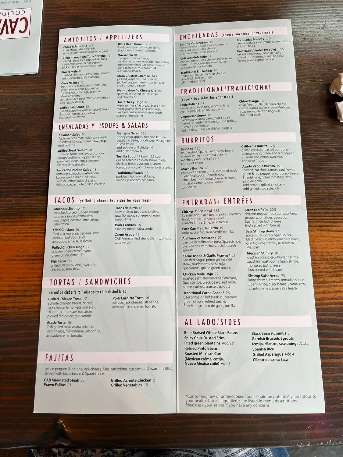 Menu 3