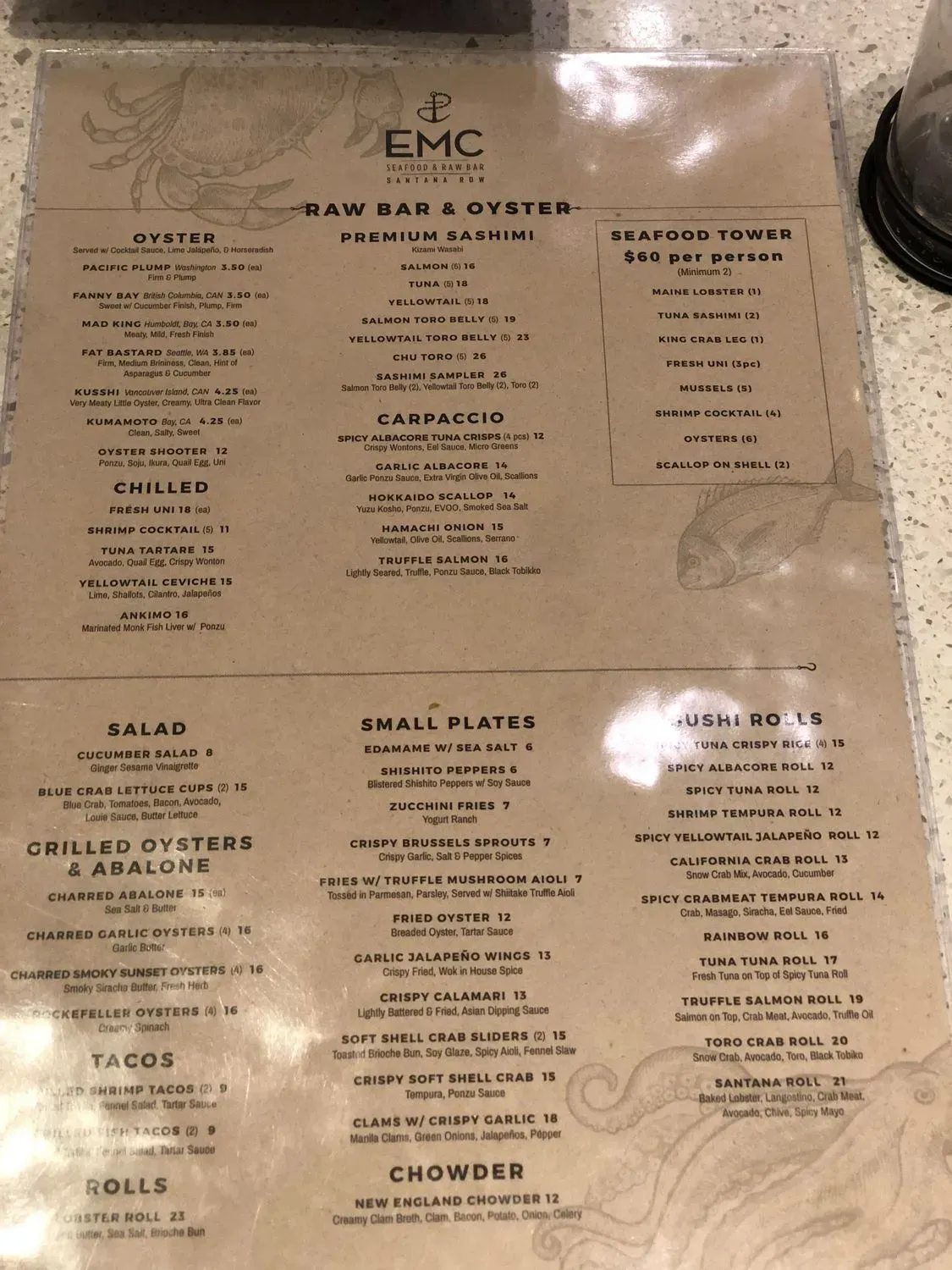 Menu 10