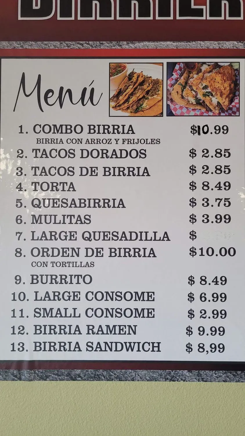 Menu 4