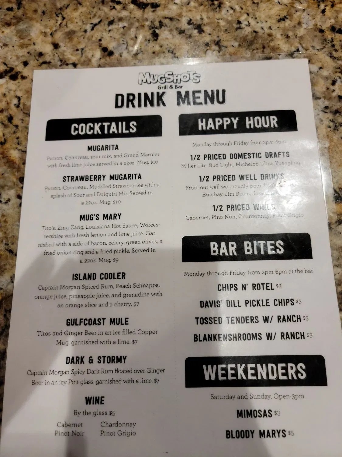 Menu 9