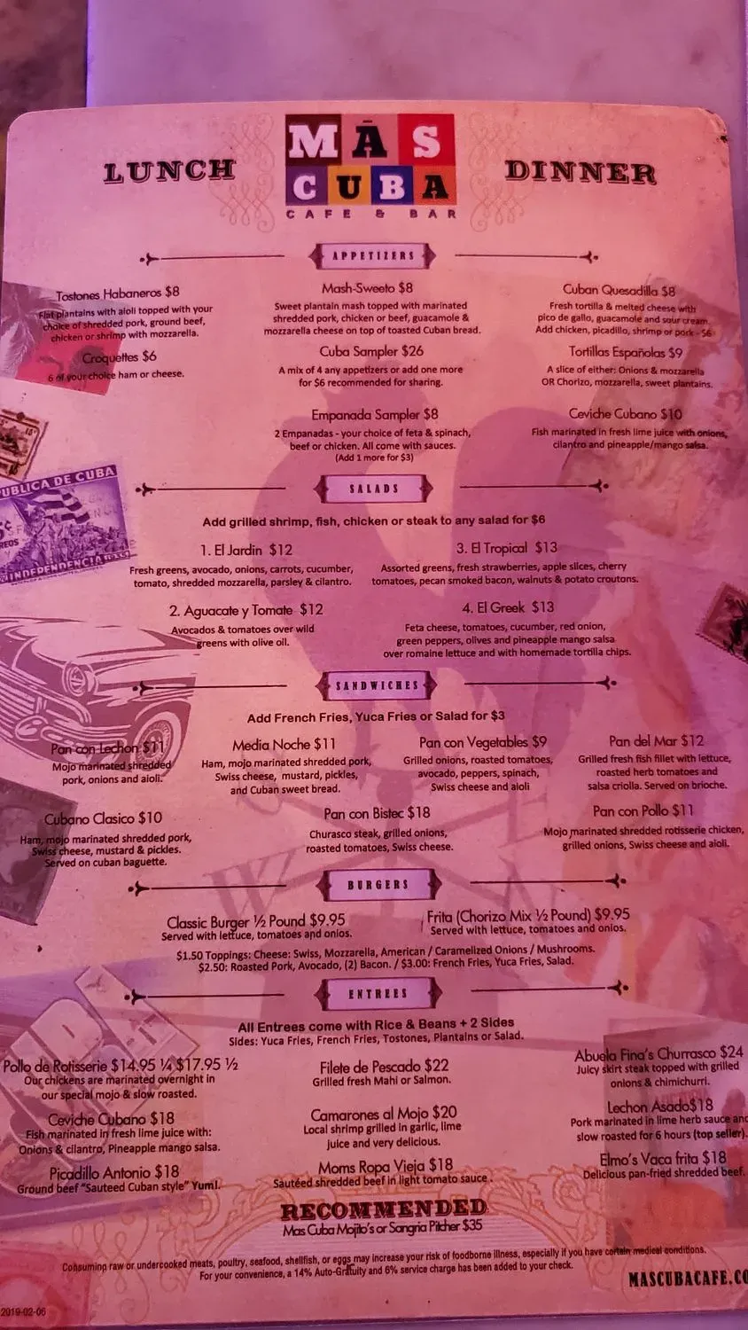 Menu 4