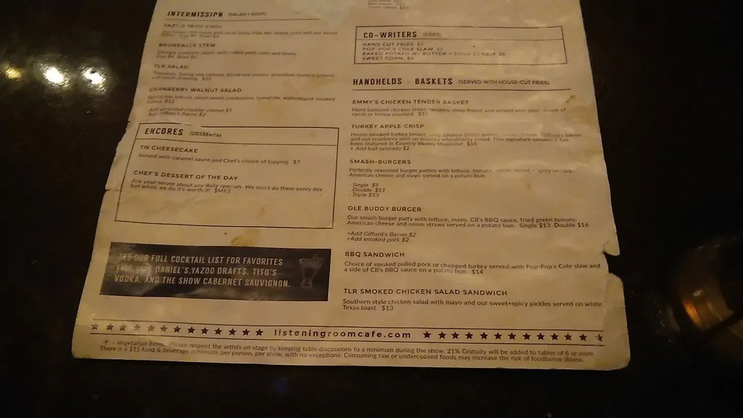 Menu 3