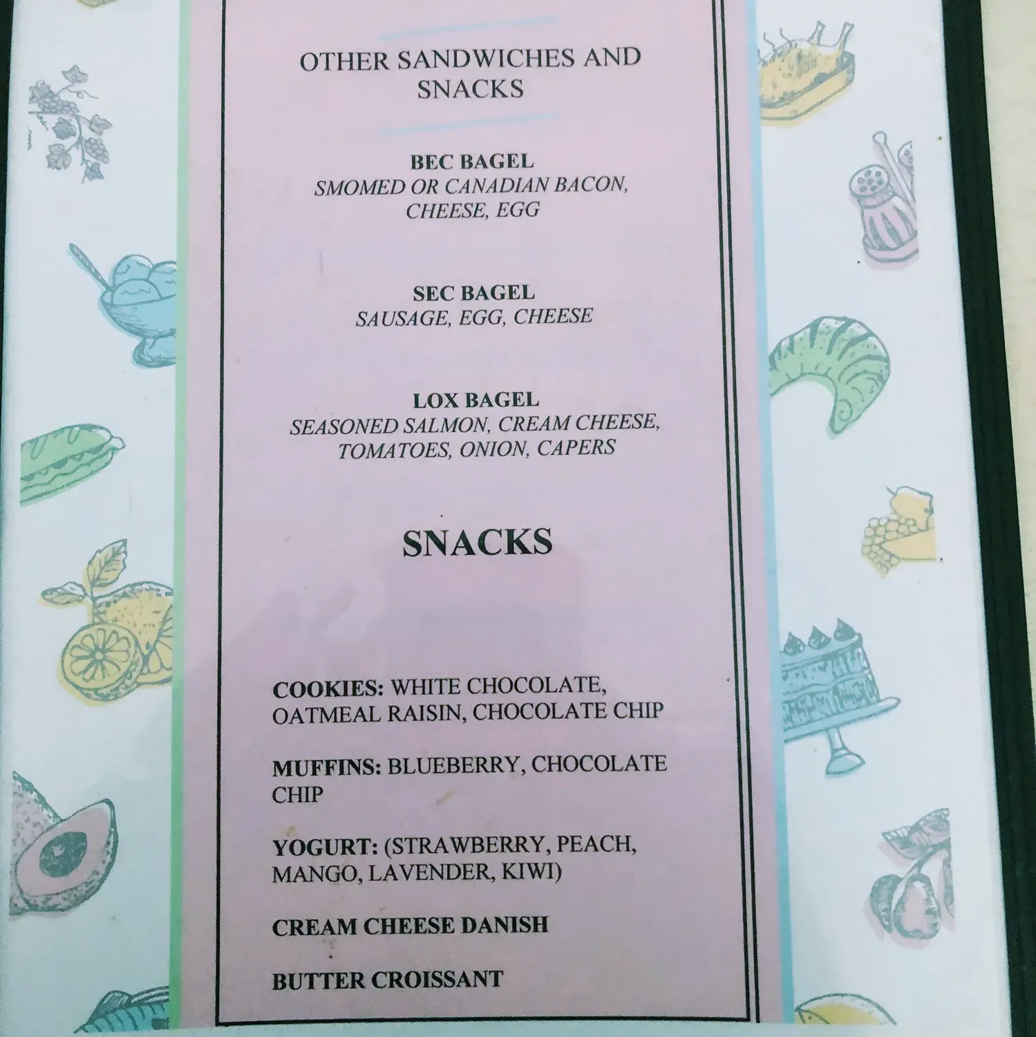 Menu 7