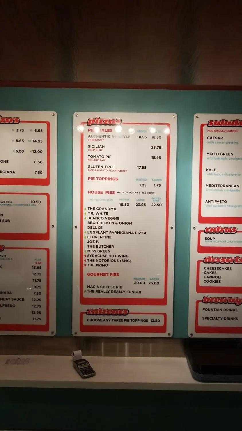 Menu 9