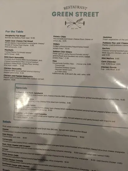 Menu 8