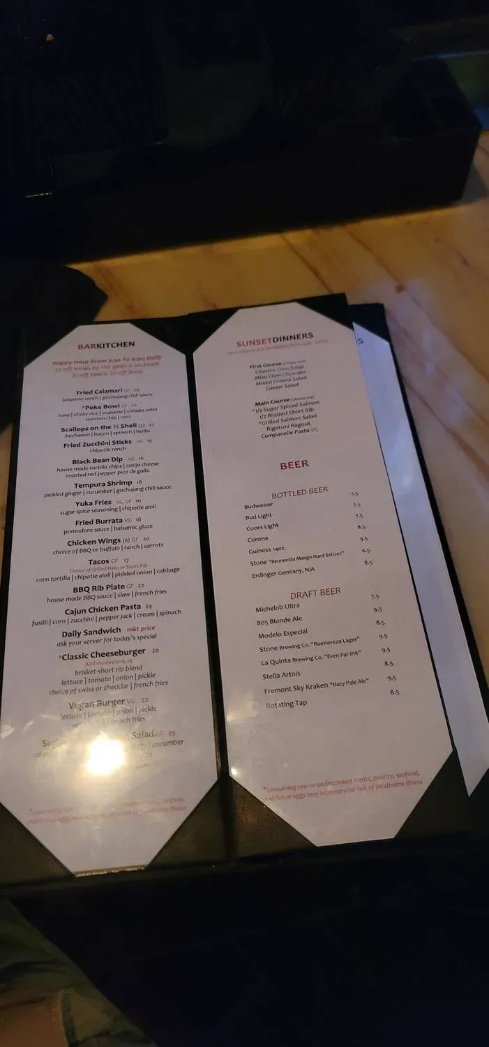 Menu 8