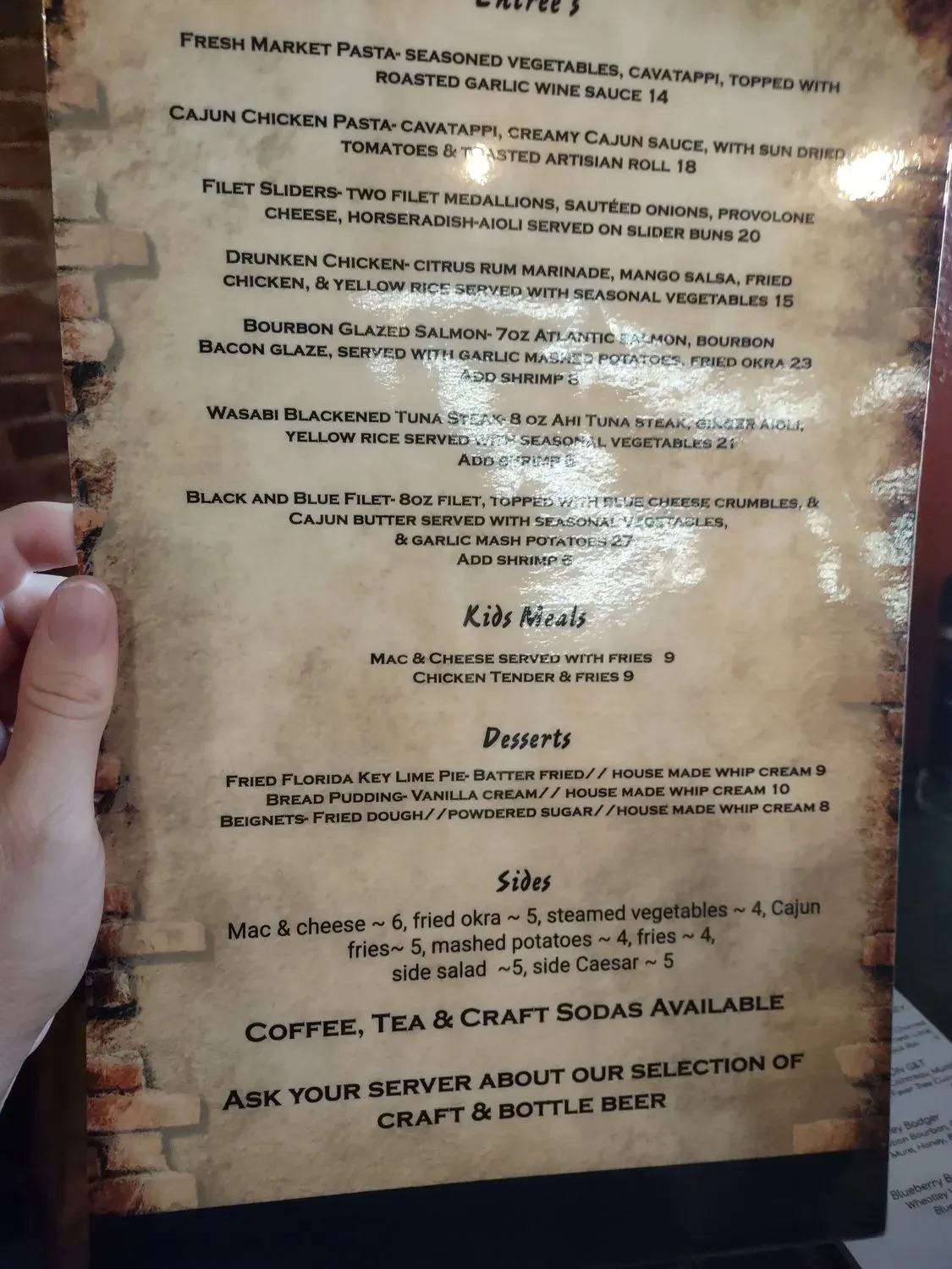 Menu 7