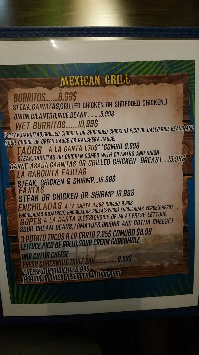 Menu 8