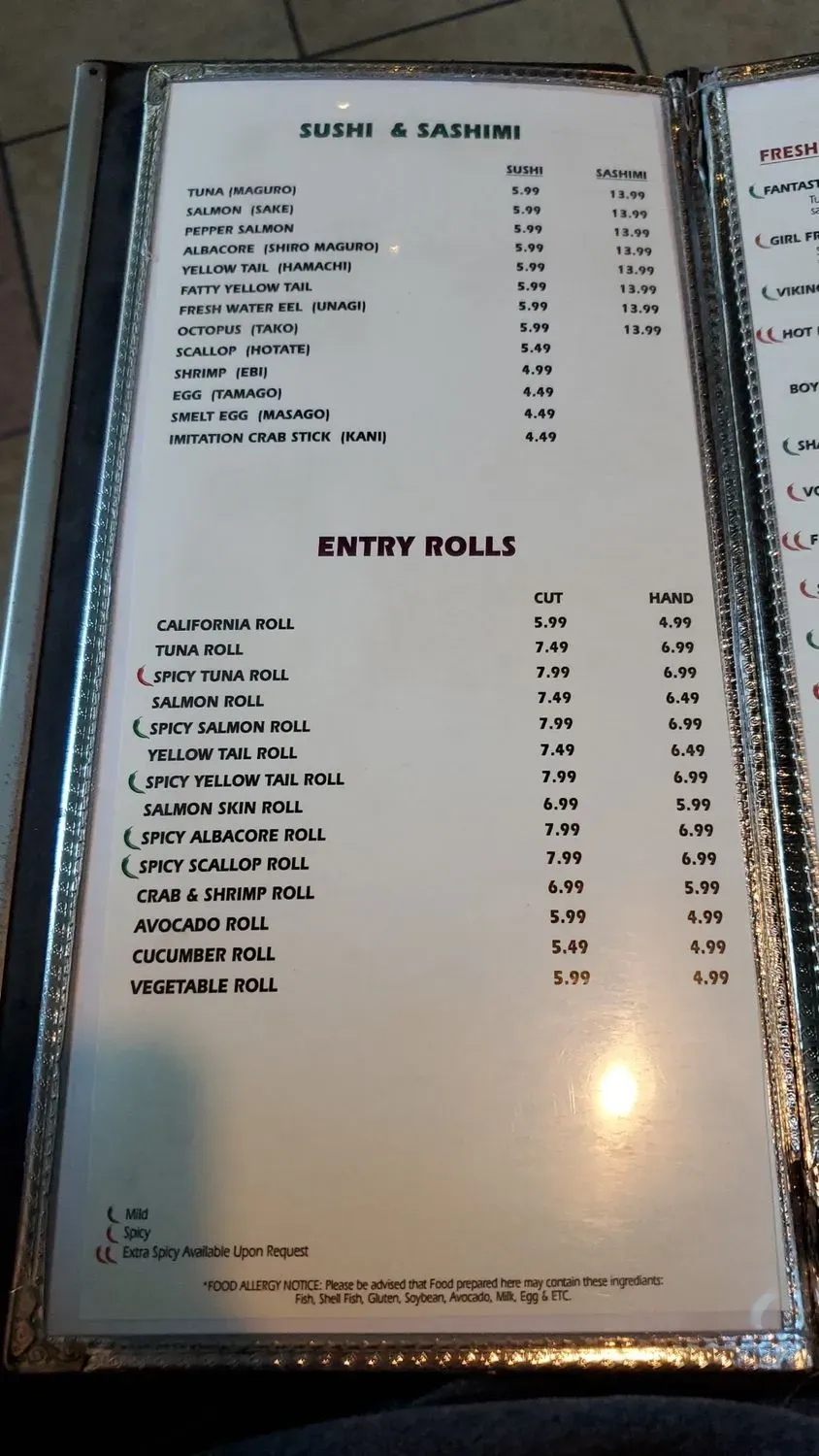 Menu 3