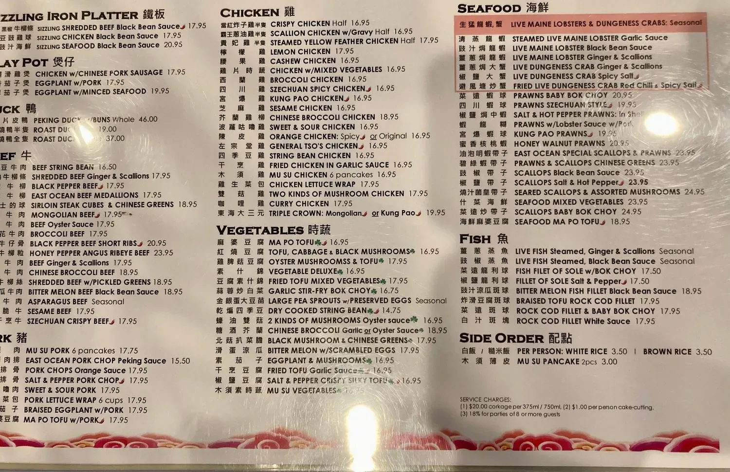 Menu 8