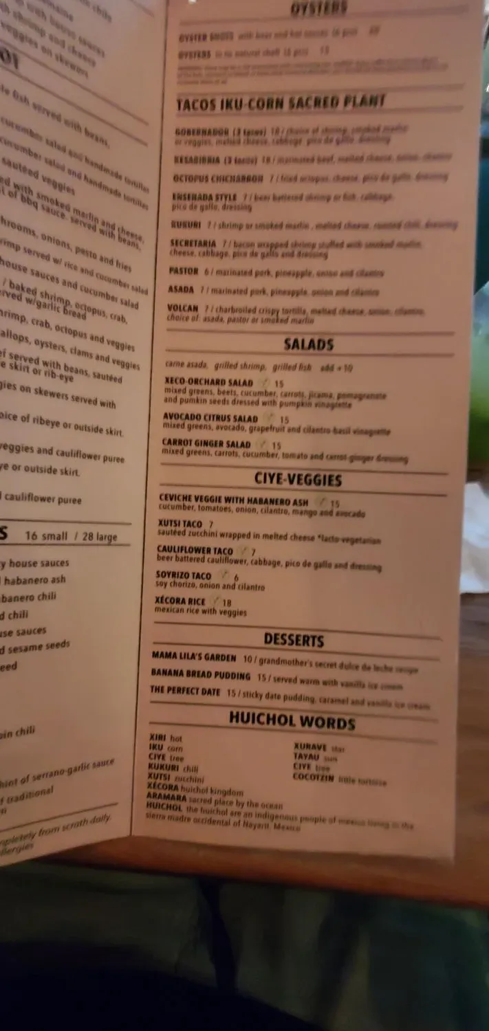 Menu 8