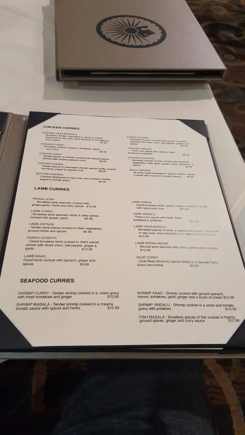 Menu 8