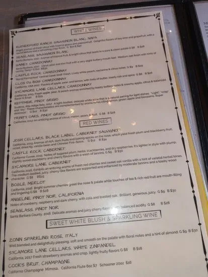 Menu 7