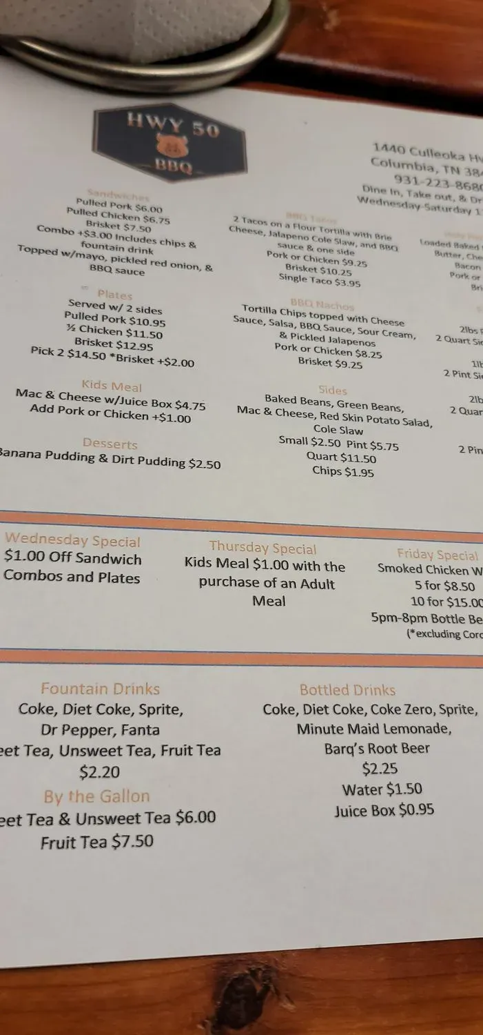 Menu 3