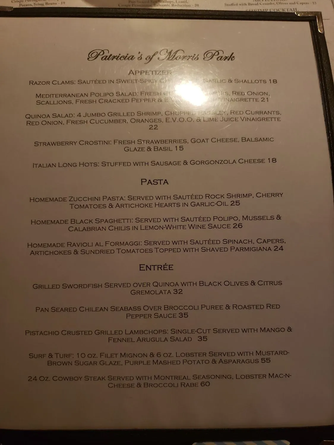 Menu 8