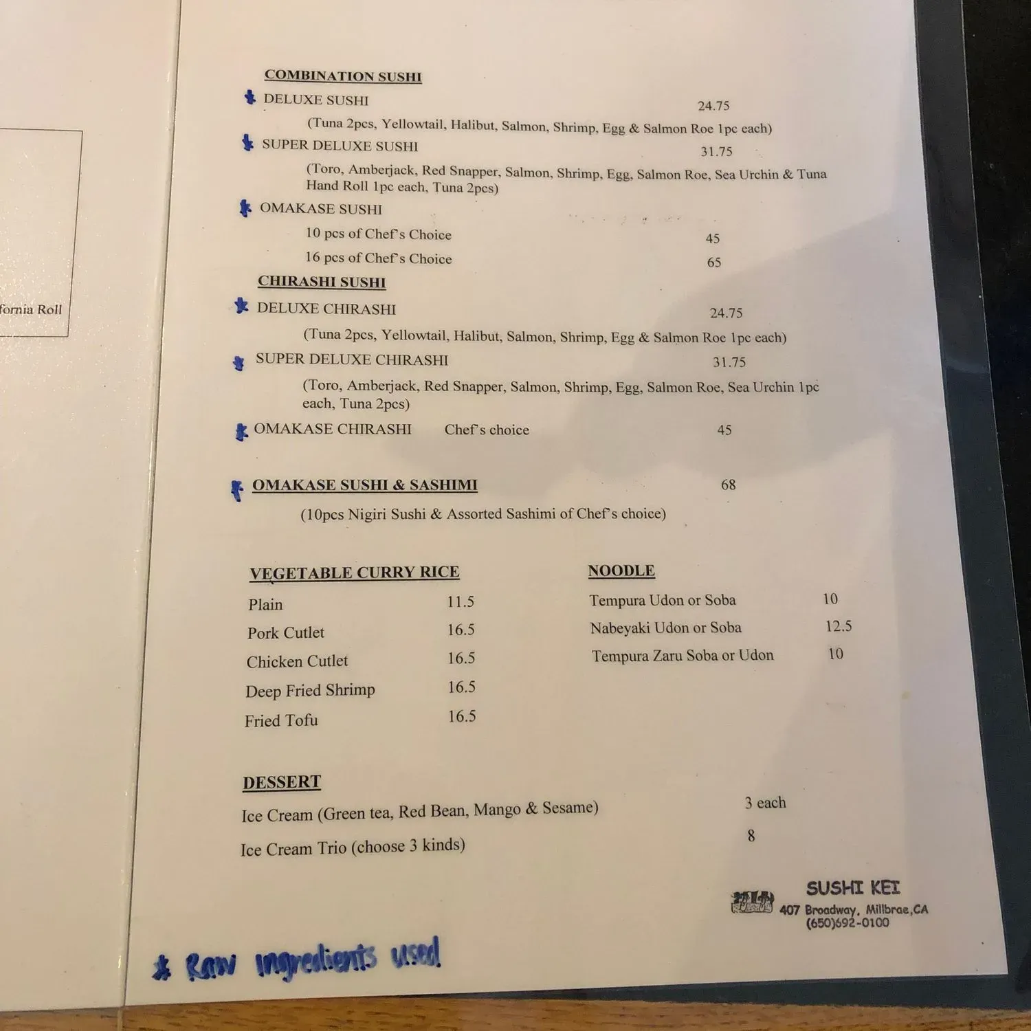 Menu 8