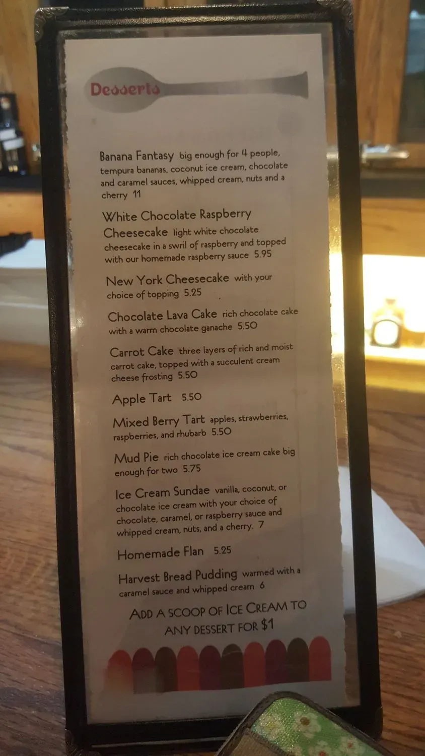 Menu 8