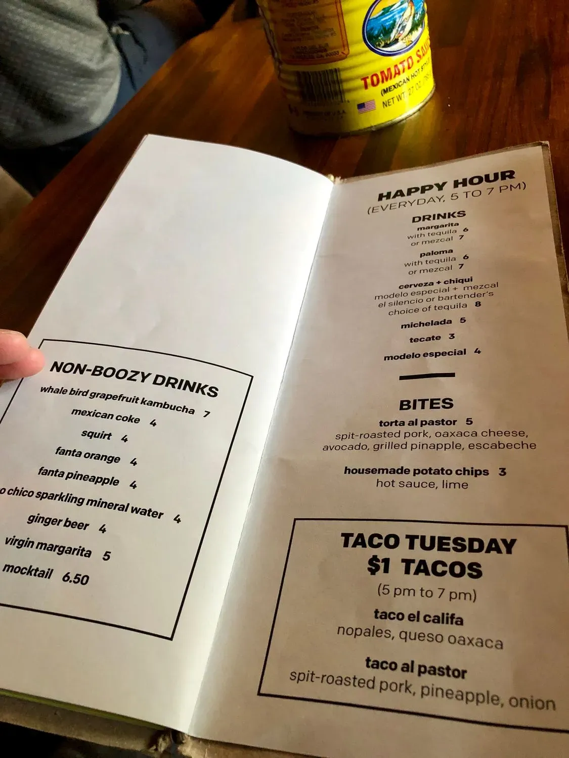 Menu 7