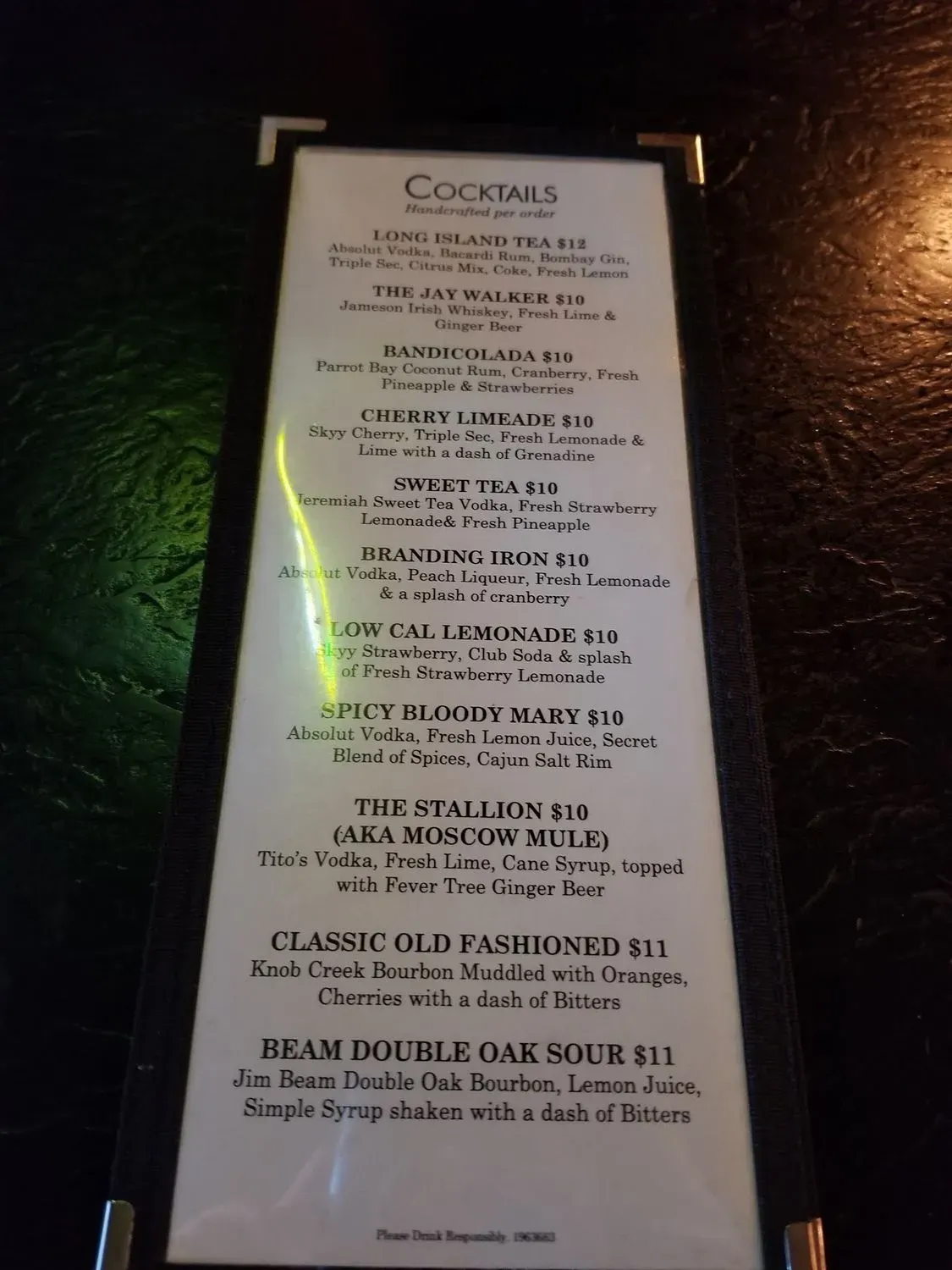 Menu 8