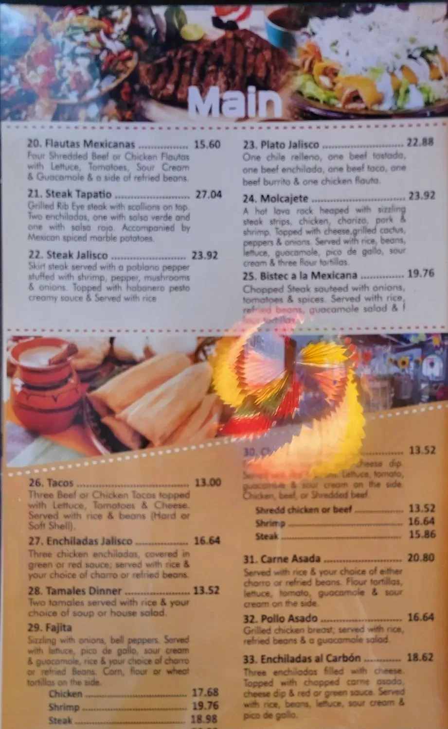 Menu 9