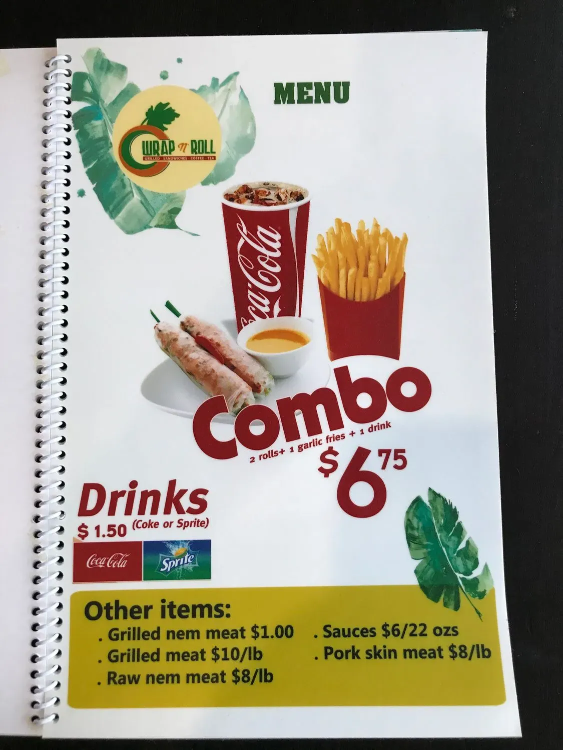 Menu 10