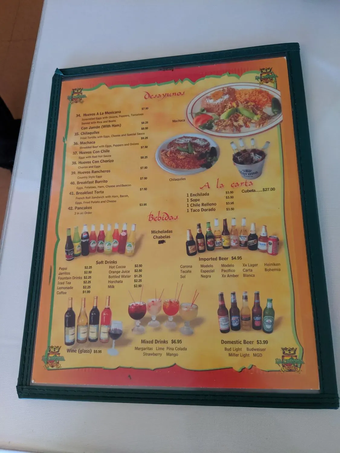 Menu 9