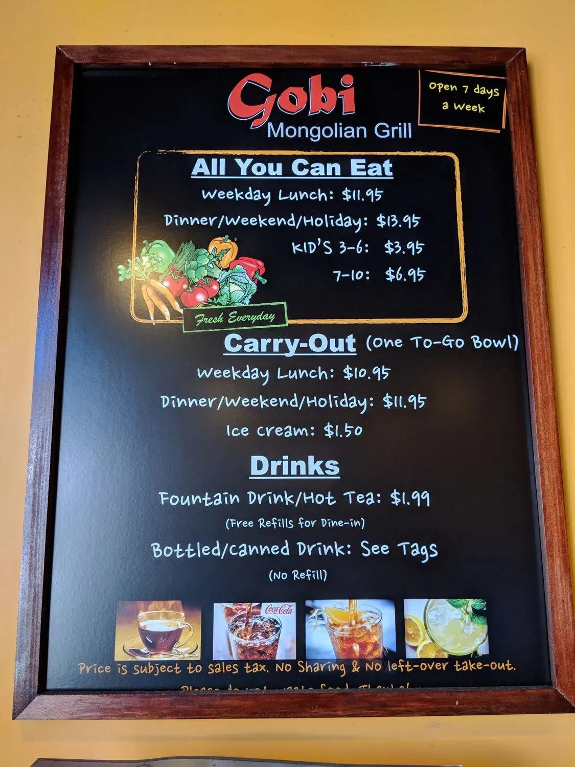 Menu 9