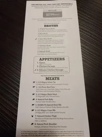 Menu 8