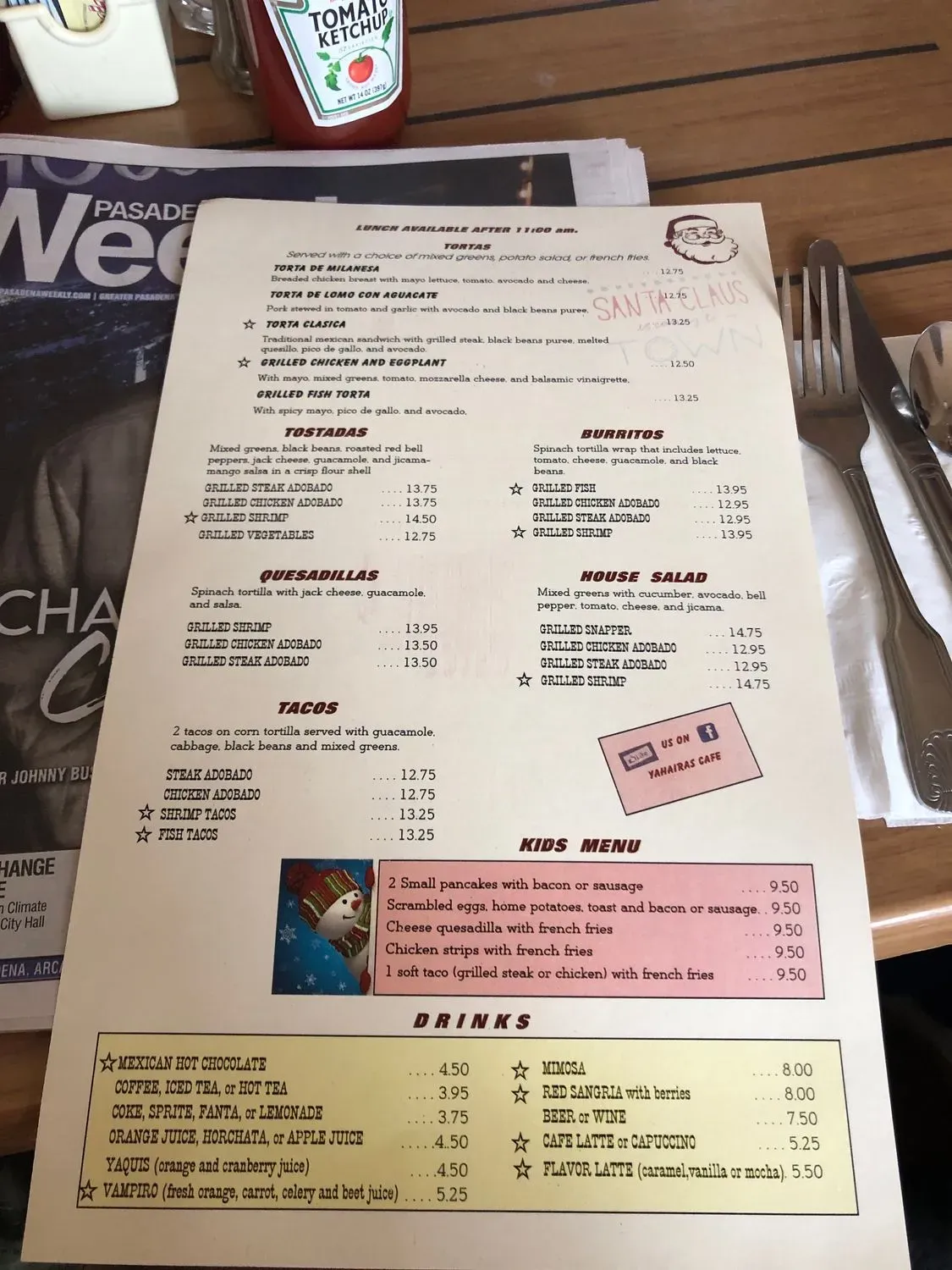 Menu 10