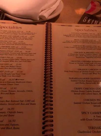 Menu 8