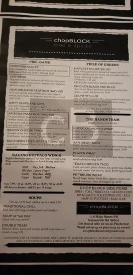 Menu 4