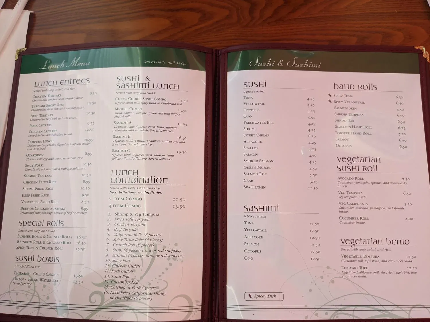 Menu 3