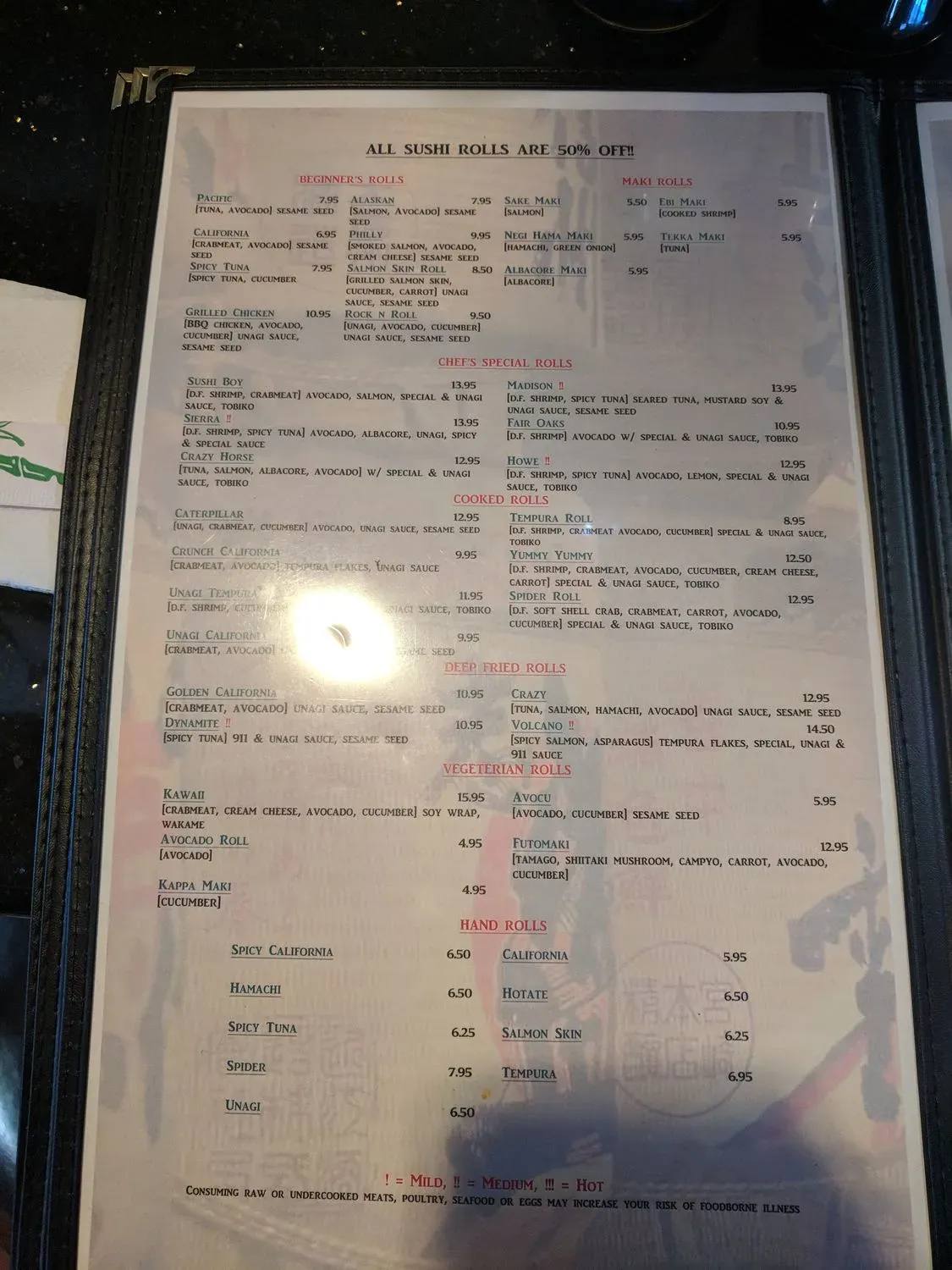 Menu 9