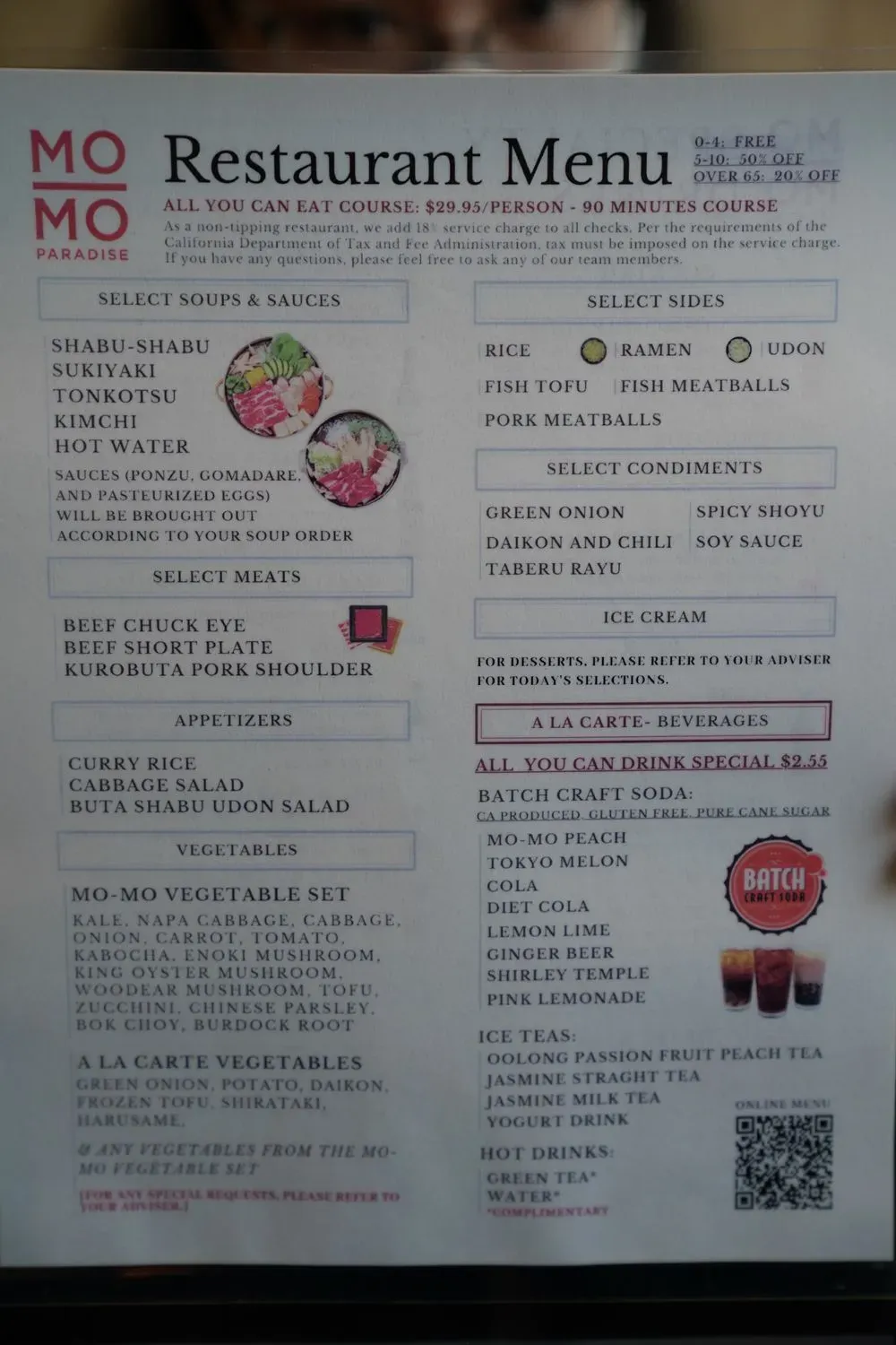 Menu 6