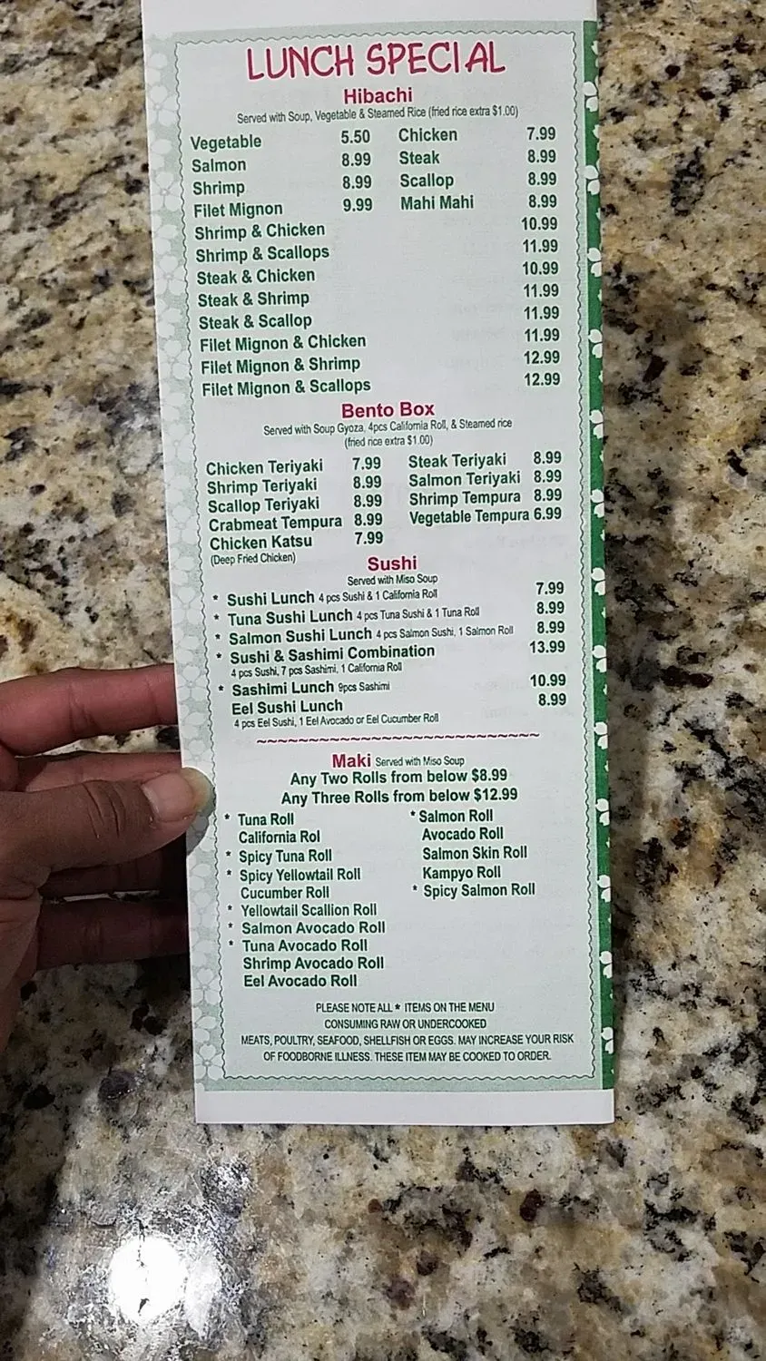 Menu 6