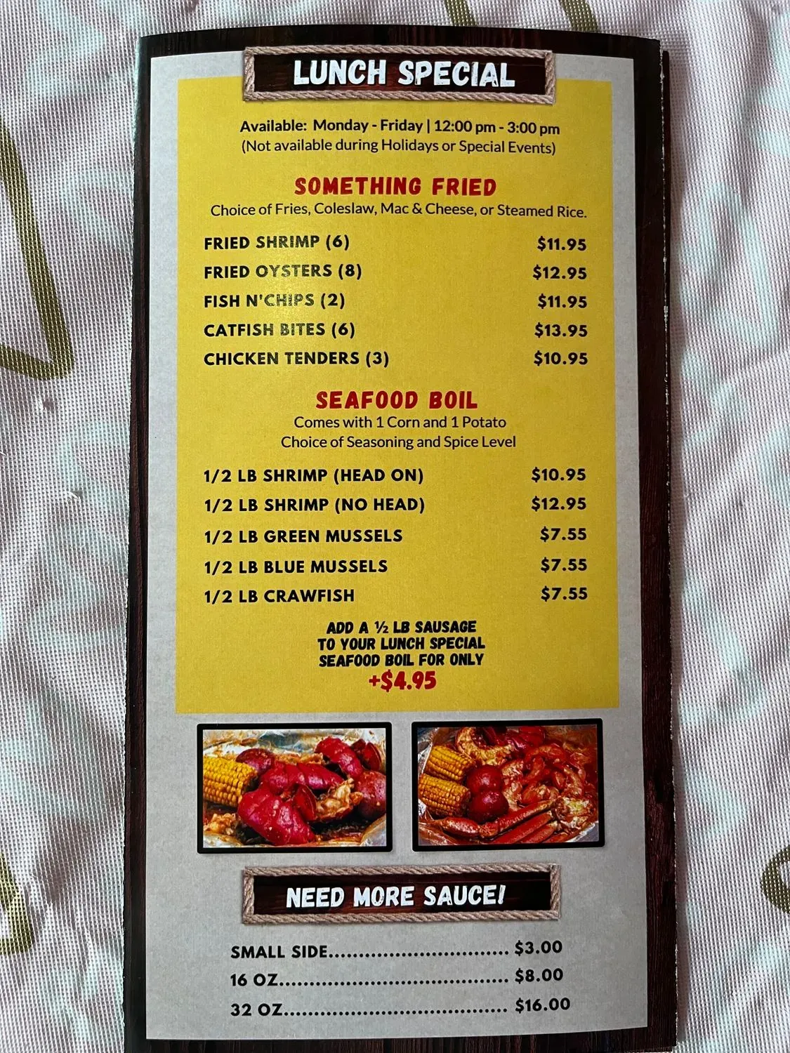 Menu 7