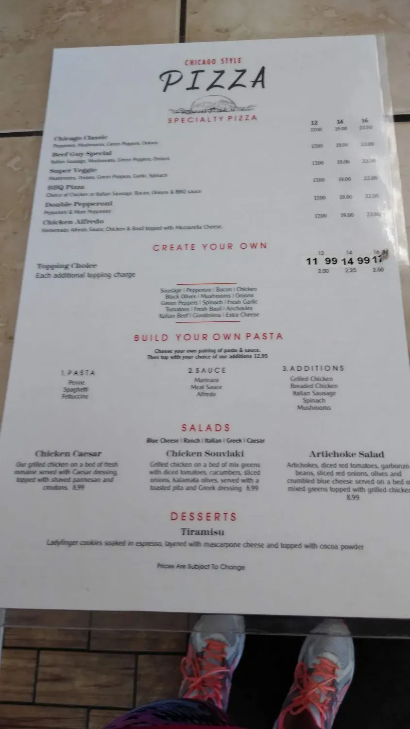 Menu 9