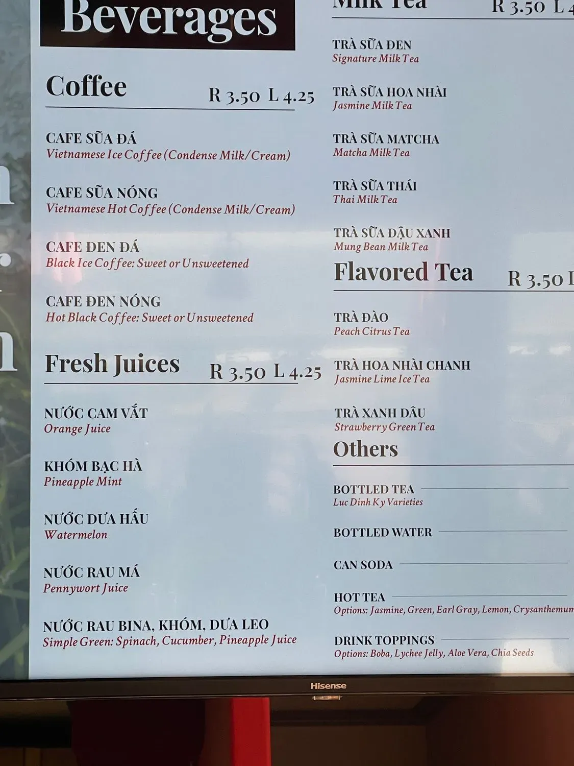 Menu 10