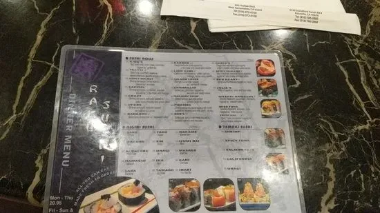 Menu 8