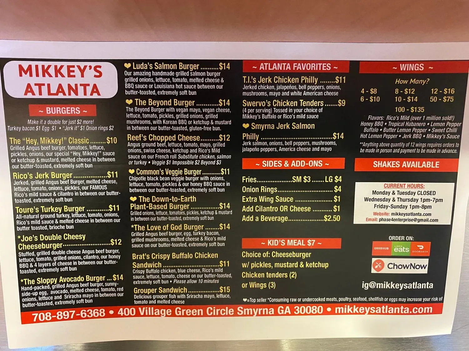 Menu 3