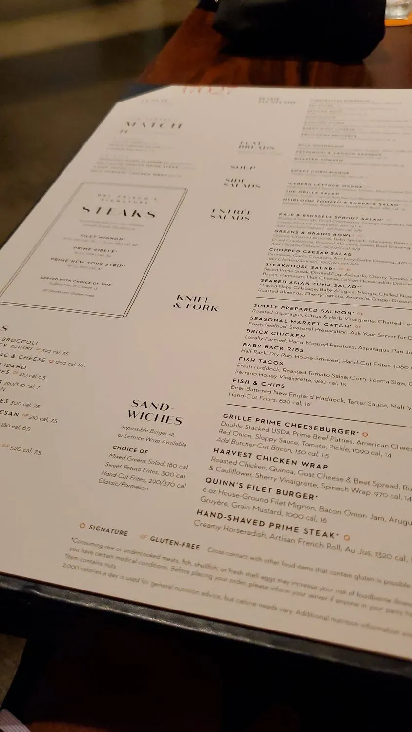 Menu 8