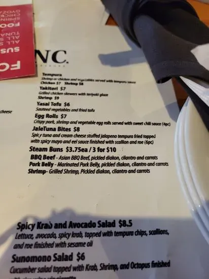 Menu 9