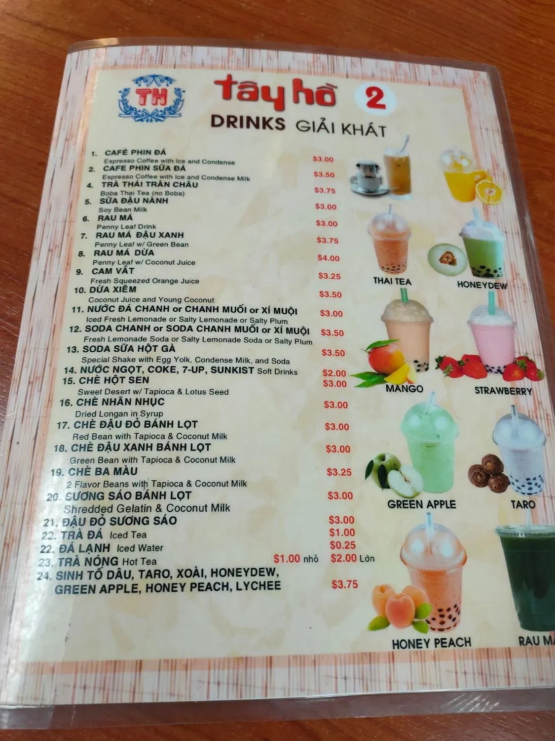 Menu 7