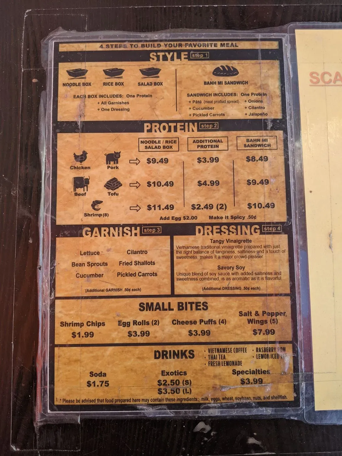 Menu 4