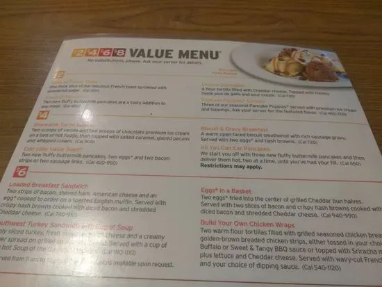 Menu 8