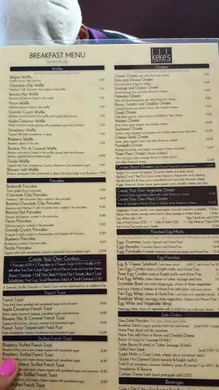 Menu 9