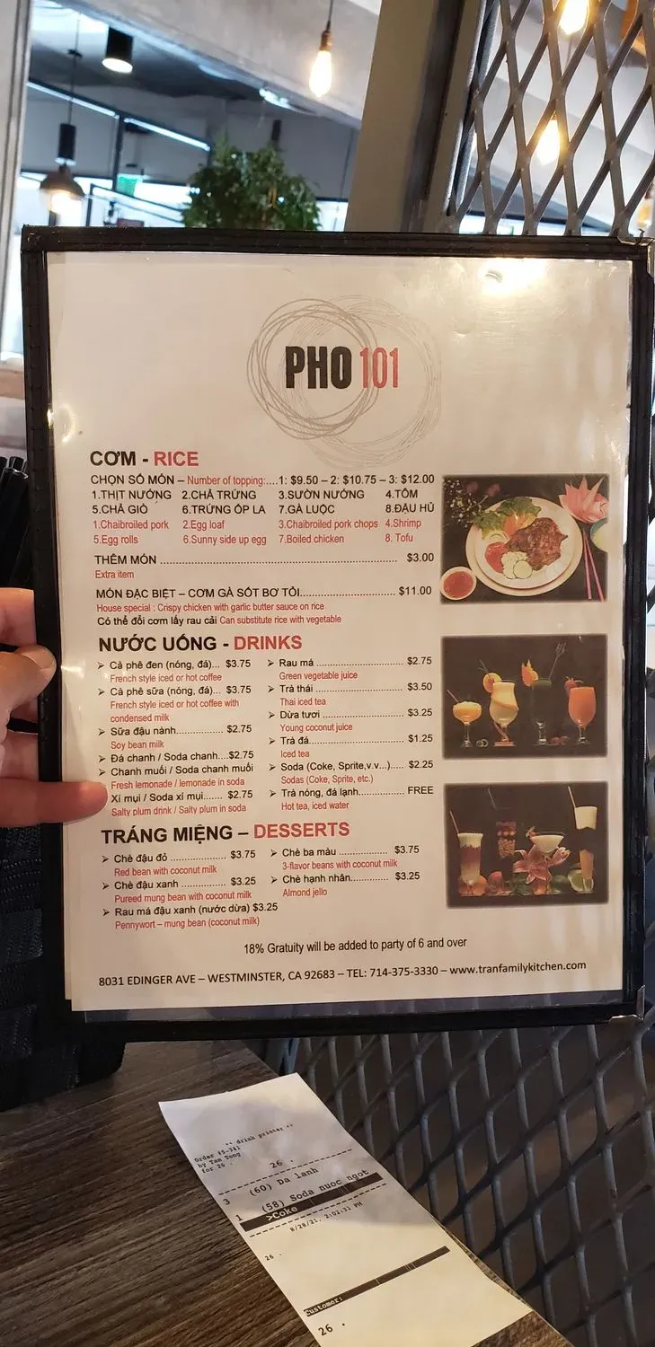 Menu 9